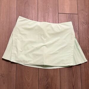 Lululemon Mint Green Pleated Skort
